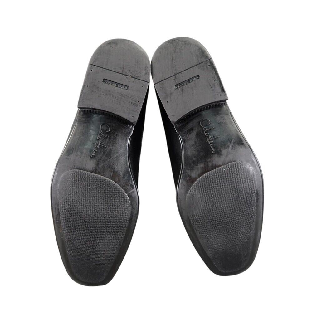 Cole Haan Shoes Mens 8.5 Oxford Classic Formal Leather Black Dress Event Lace Up - Picture 9 of 14